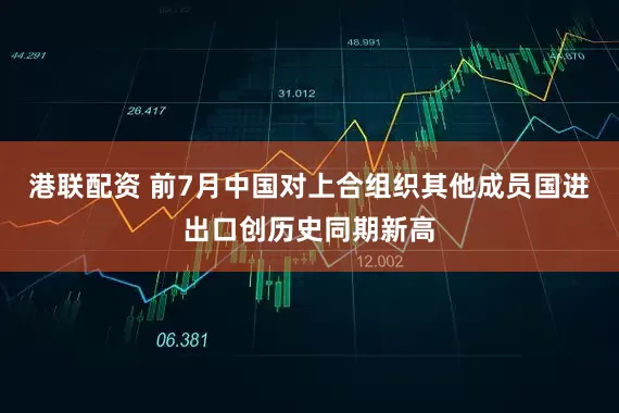 港联配资 前7月中国对上合组织其他成员国进出口创历史同期新高